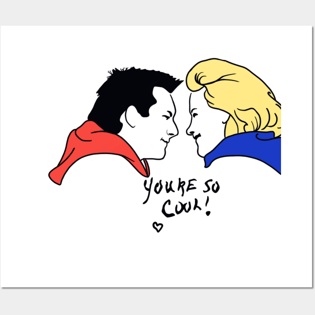 True Romance You’re So Cool Original Fan Art Wall Art by HAPHEART.COM